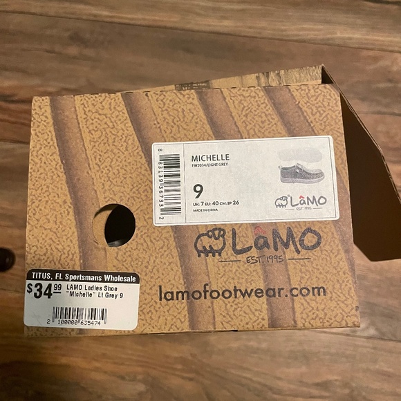 Women’s Lamo Slip On Shoes "Michelle"-Grey Size 9 - Picture 9 of 10